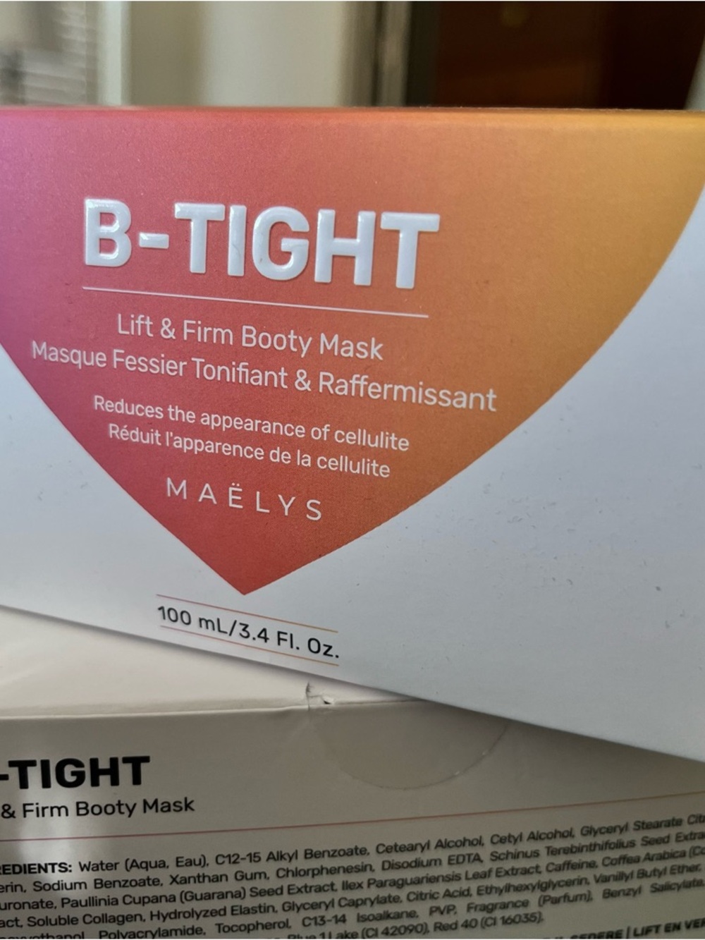 Set of TWO (2) Maëlys B-TIGHT Lift & Firm Booty Mask —